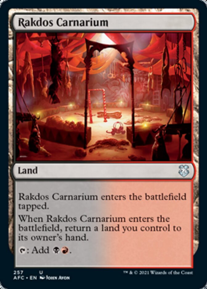 Rakdos Carnarium [Dungeons & Dragons: Adventures in the Forgotten Realms Commander] | Black Swamp Games