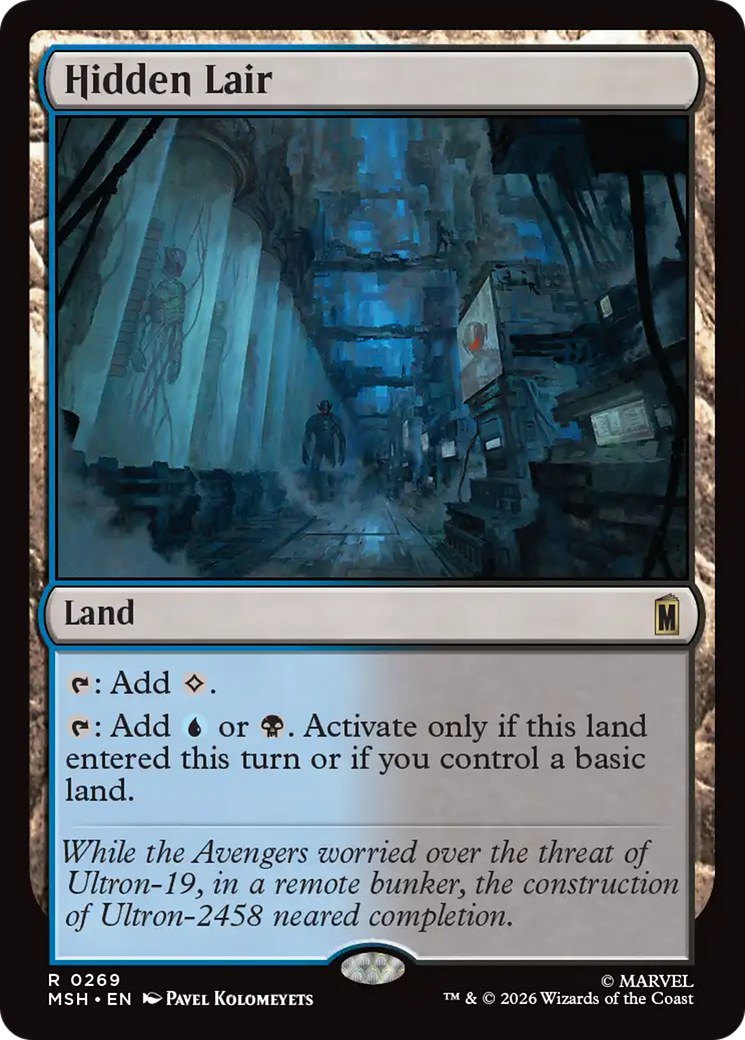 Hidden Lair [Marvel Super Heroes] | Black Swamp Games