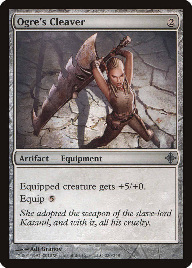 Ogre's Cleaver [Rise of the Eldrazi] | Black Swamp Games