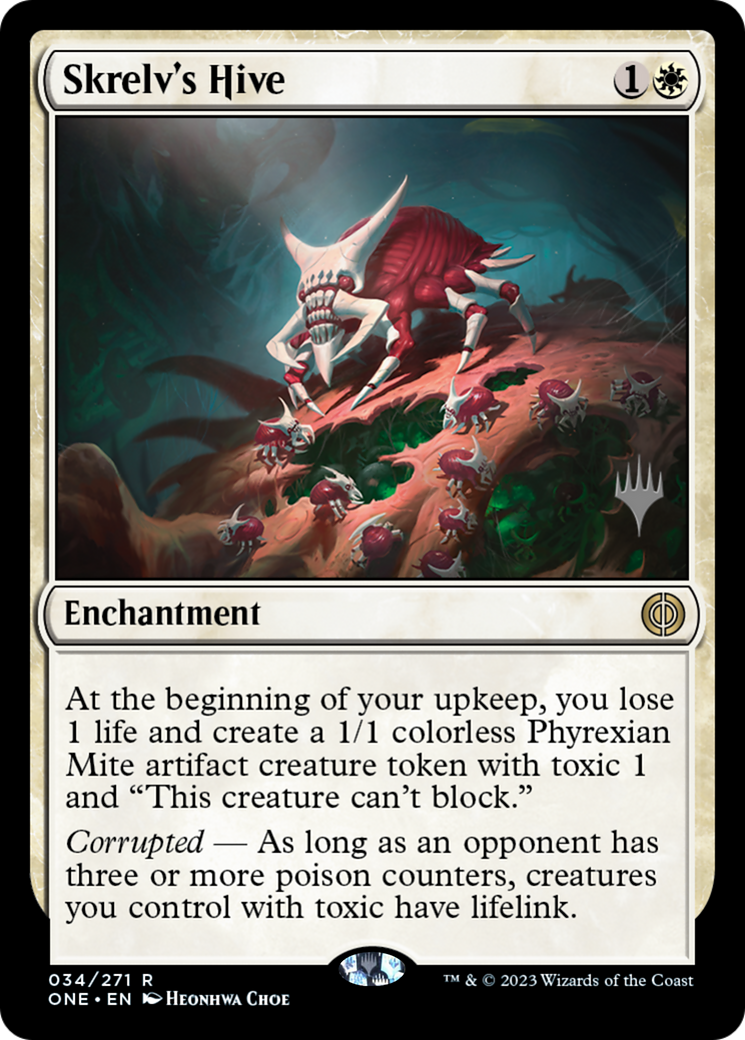 Skrelv's Hive (Promo Pack) [Phyrexia: All Will Be One Promos] | Black Swamp Games