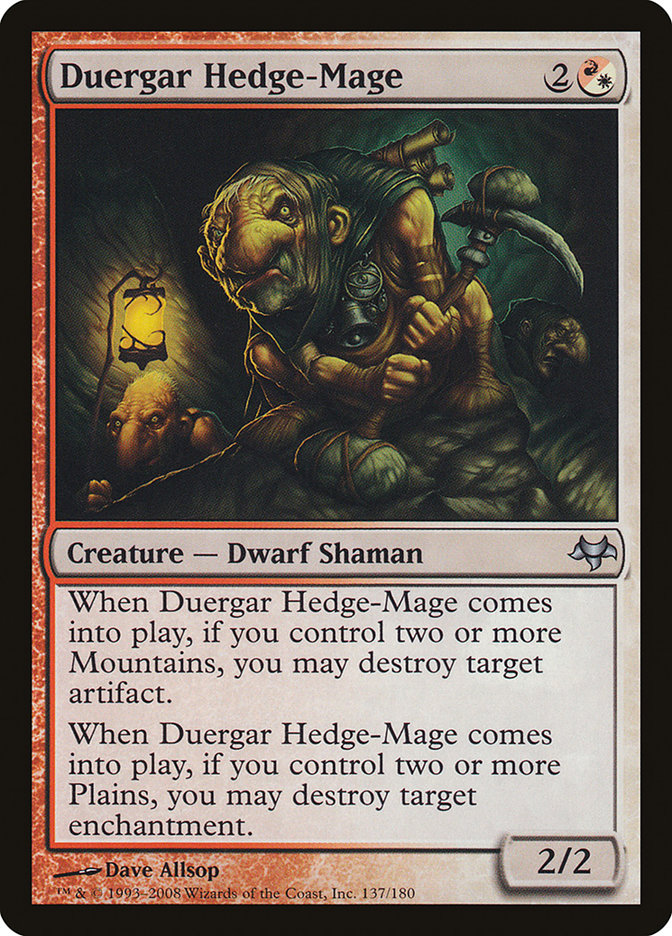 Duergar Hedge-Mage [Eventide] | Black Swamp Games
