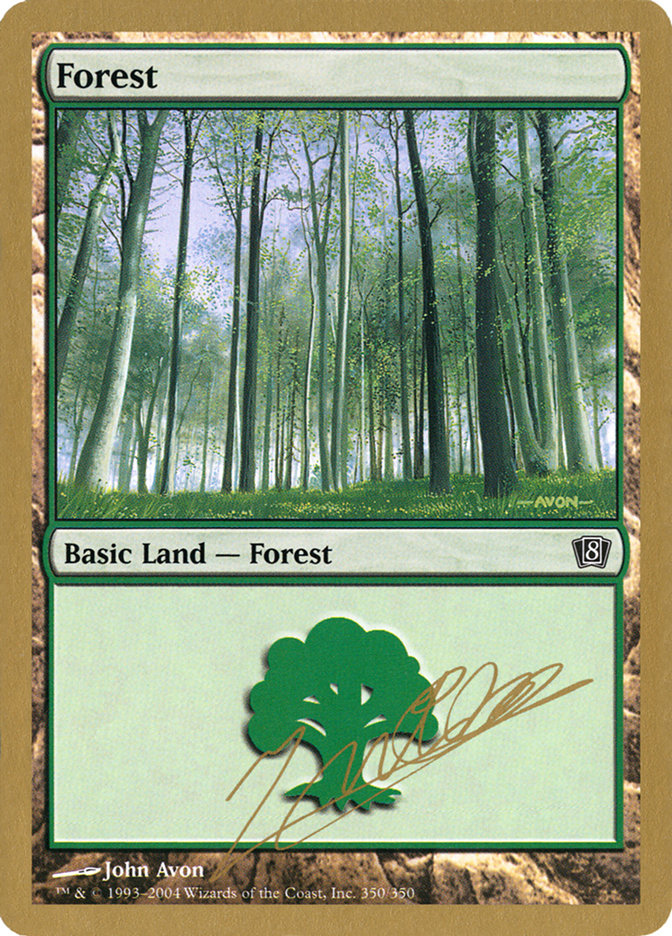 Forest (jn350) (Julien Nuijten) [World Championship Decks 2004] | Black Swamp Games