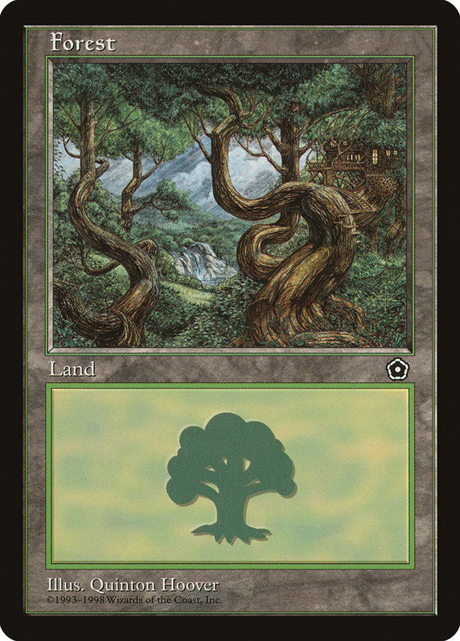 Forest (Treehouse on Right / Green Signature) [Portal Second Age] | Black Swamp Games