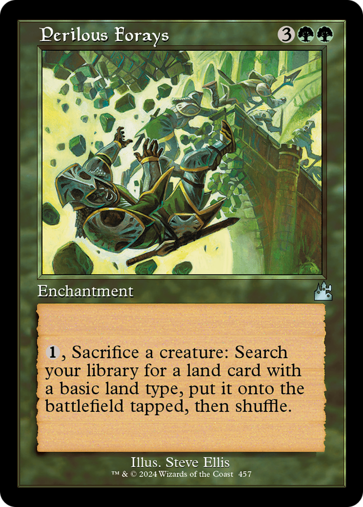 Perilous Forays (Retro) [Ravnica Remastered] | Black Swamp Games
