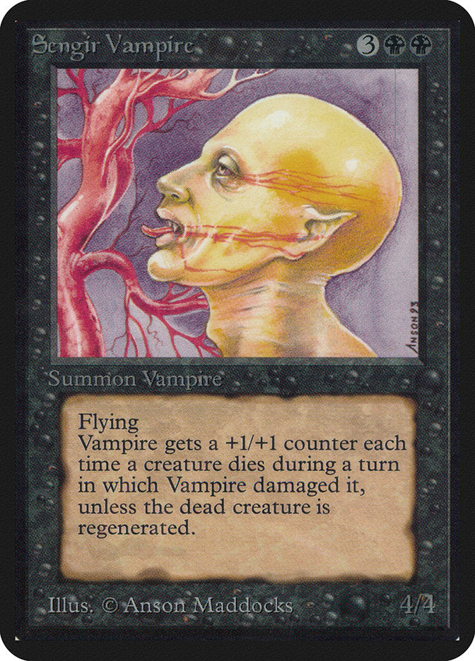 Sengir Vampire [Alpha Edition] | Black Swamp Games