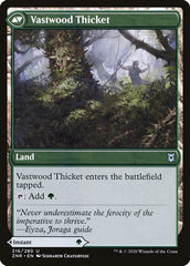 Vastwood Fortification // Vastwood Thicket [Zendikar Rising] | Black Swamp Games