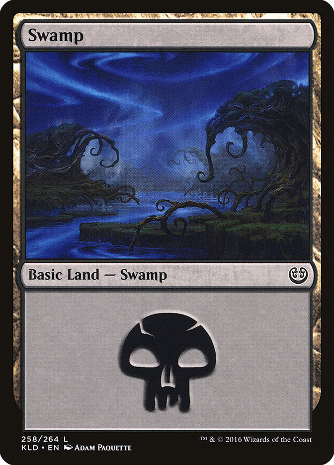 Swamp (258) [Kaladesh] | Black Swamp Games