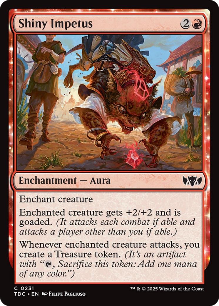 Shiny Impetus [Tarkir: Dragonstorm Commander] | Black Swamp Games
