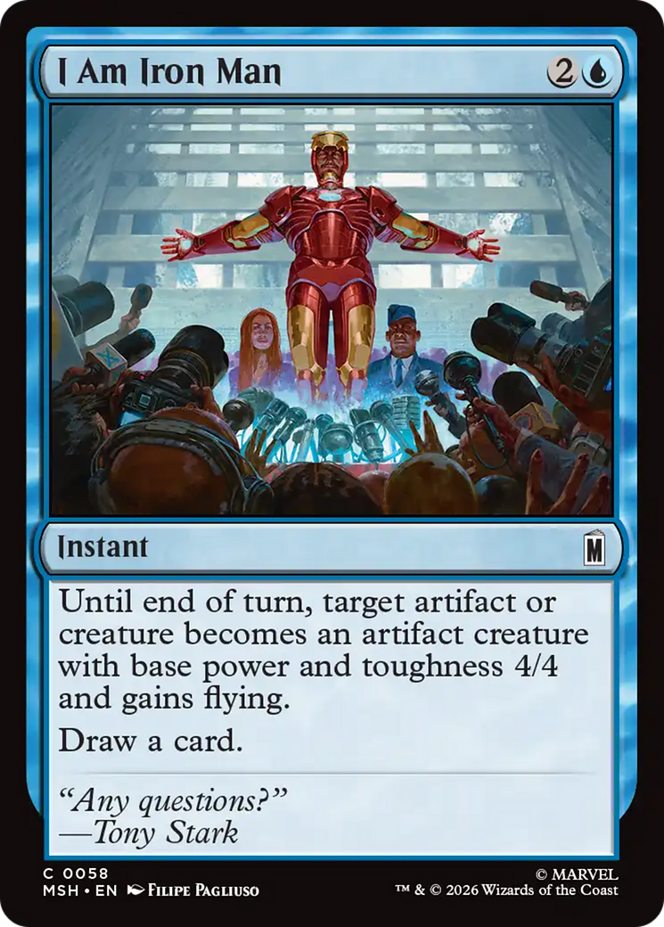 I Am Iron Man [Marvel Super Heroes] | Black Swamp Games