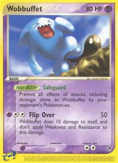Wobbuffet (26/100) [EX: Sandstorm] | Black Swamp Games