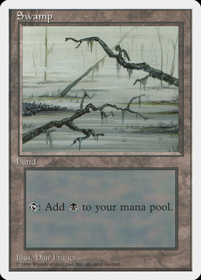 Swamp (Gray Water, Light Fog) [Introductory Two-Player Set] | Black Swamp Games