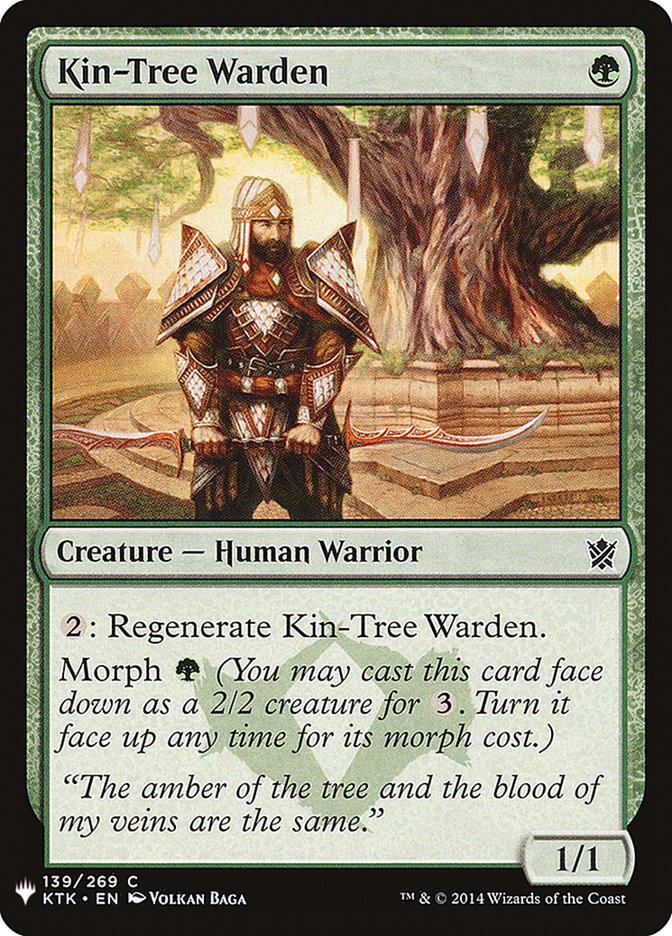 Kin-Tree Warden [Mystery Booster] | Black Swamp Games