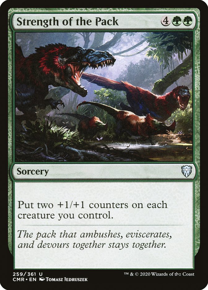 Strength of the Pack [Commander Legends] | Black Swamp Games