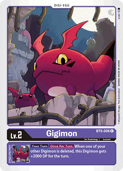 Gigimon [BT5-006] [Battle of Omni] | Black Swamp Games