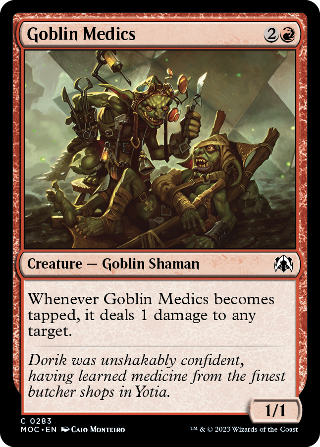 Goblin Medics [March of the Machine Commander] | Black Swamp Games