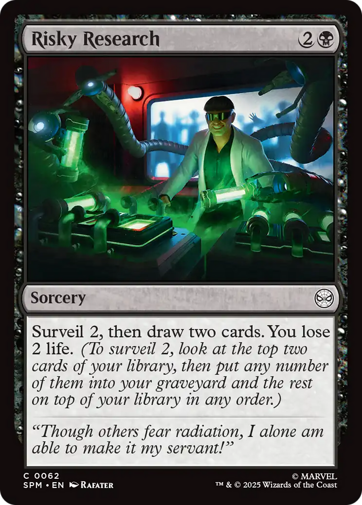 Risky Research [Marvel's Spider-Man] | Black Swamp Games