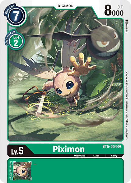 Piximon [BT5-054] [Battle of Omni] | Black Swamp Games