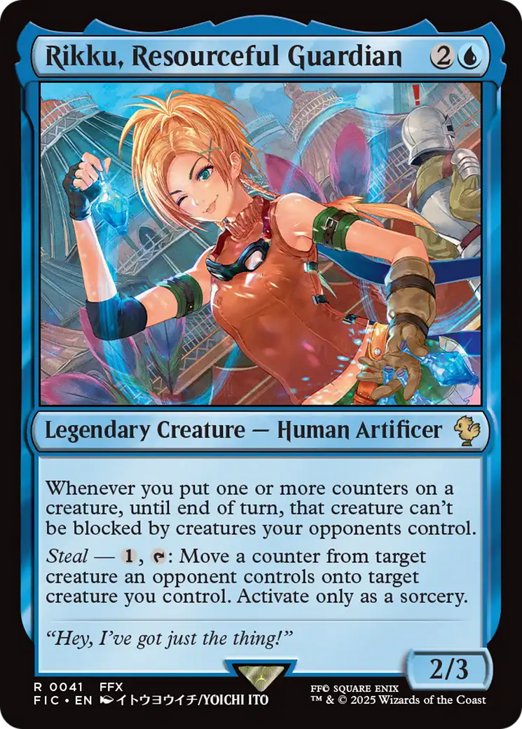 Rikku, Resourceful Guardian [FINAL FANTASY Commander] | Black Swamp Games