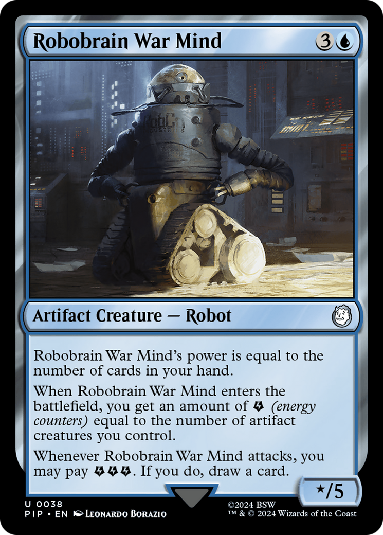 Robobrain War Mind [Fallout] | Black Swamp Games