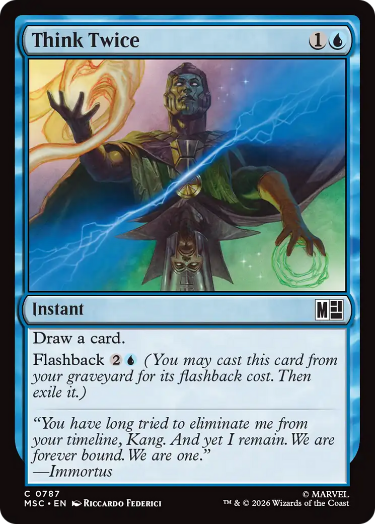 Think Twice [Marvel Super Heroes Commander] | Black Swamp Games