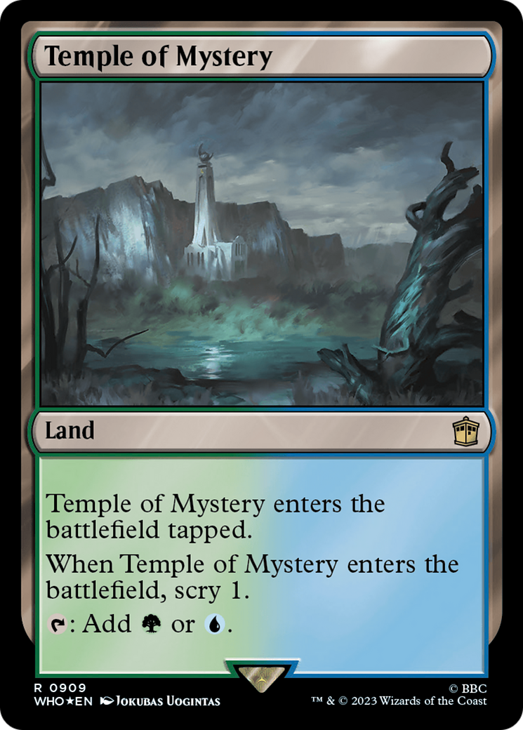 Temple of Mystery (Surge Foil) [Doctor Who] | Black Swamp Games