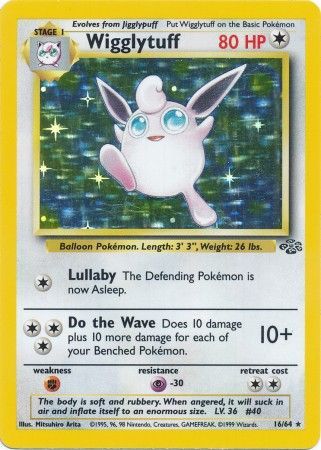 Wigglytuff (16/64) [Jungle Unlimited] | Black Swamp Games