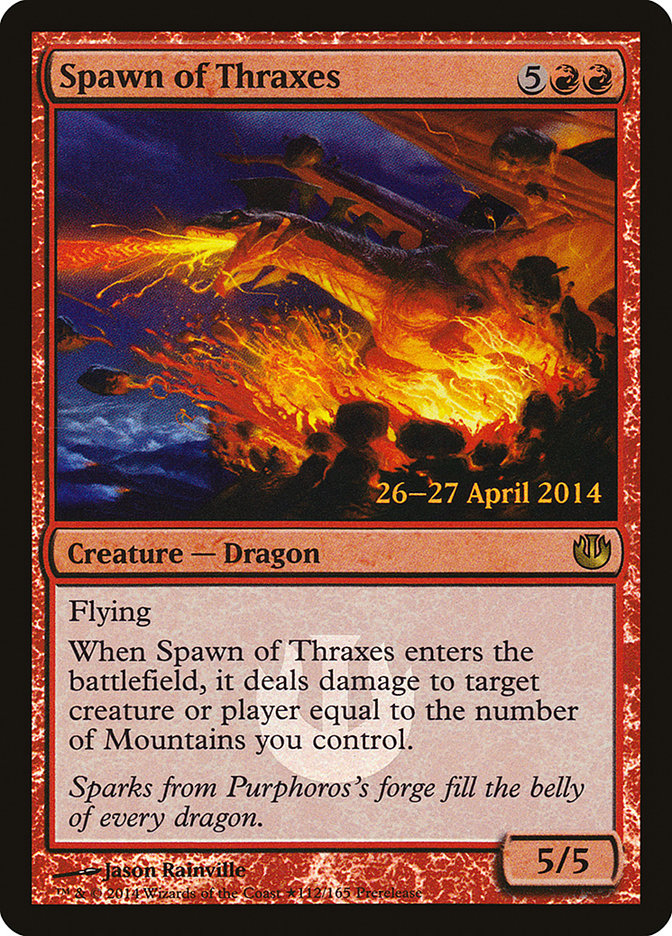 Spawn of Thraxes [Journey into Nyx Prerelease Promos] | Black Swamp Games