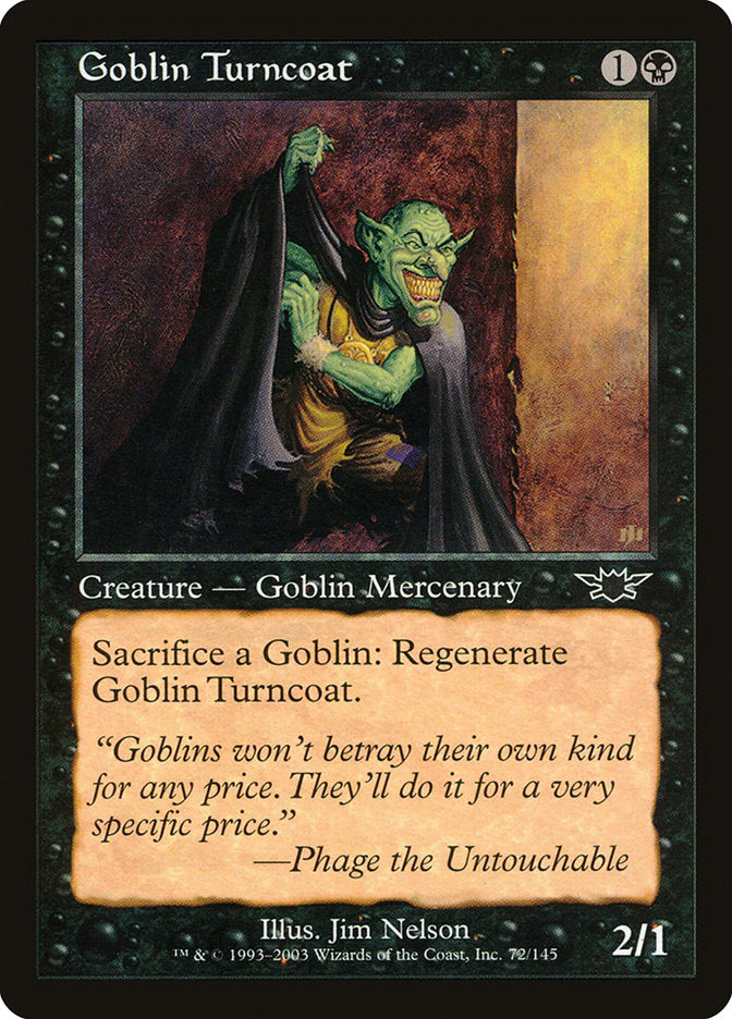 Goblin Turncoat [Legions] | Black Swamp Games