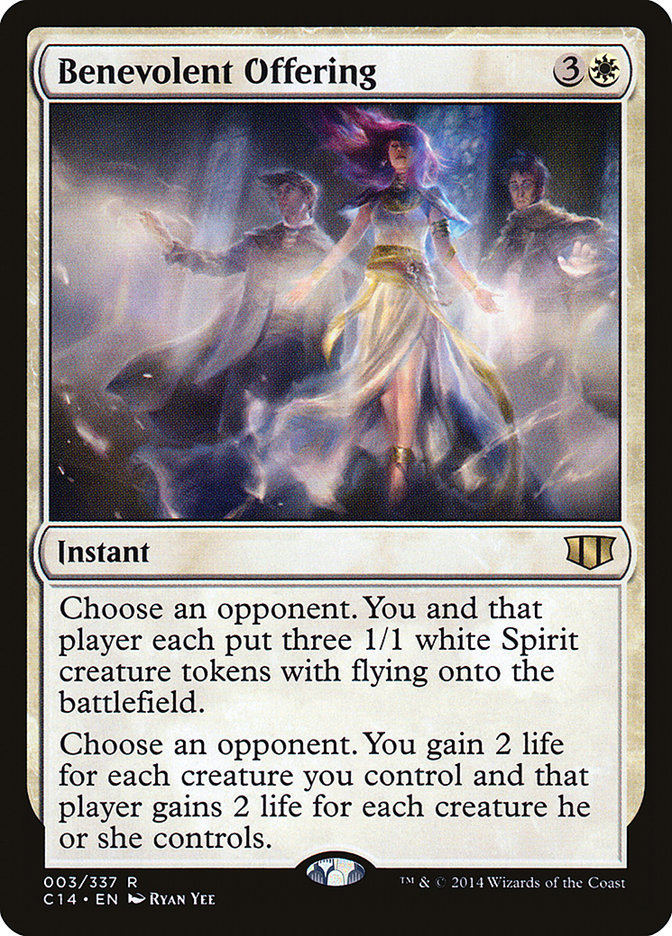 Benevolent Offering [Commander 2014] | Black Swamp Games