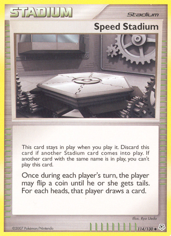 Speed Stadium (114/130) [Diamond & Pearl: Base Set] | Black Swamp Games