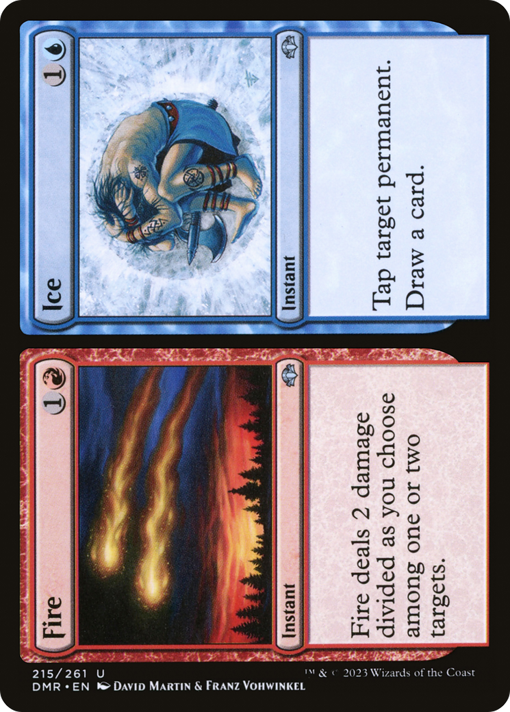 Fire // Ice [Dominaria Remastered] | Black Swamp Games