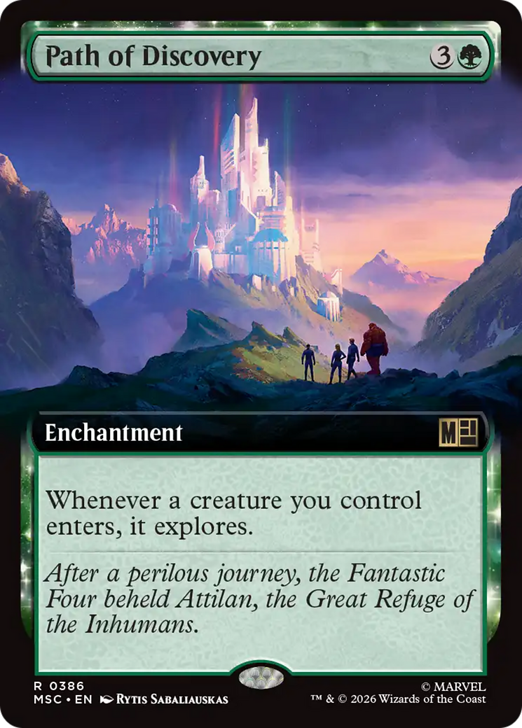 Path of Discovery (Extended Art) [Marvel Super Heroes Commander] | Black Swamp Games