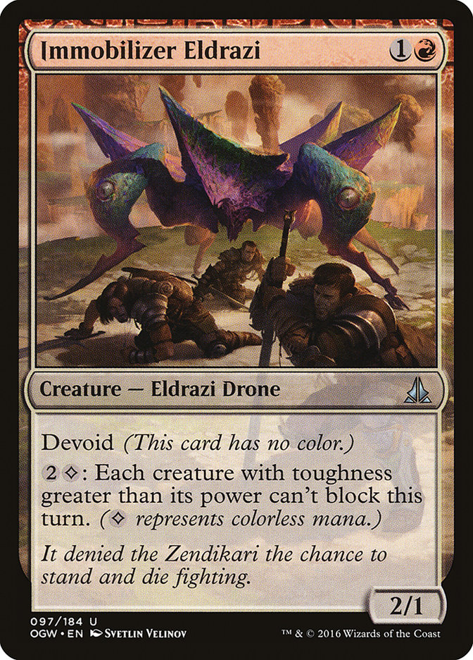 Immobilizer Eldrazi [Oath of the Gatewatch] | Black Swamp Games