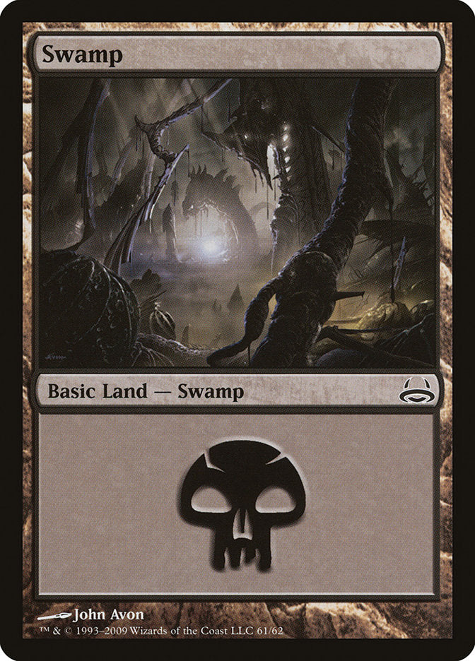Swamp (61) [Duel Decks: Divine vs. Demonic] | Black Swamp Games