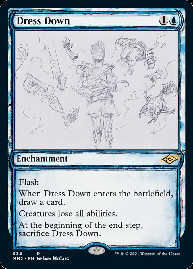 Dress Down (Sketch) [Modern Horizons 2] | Black Swamp Games