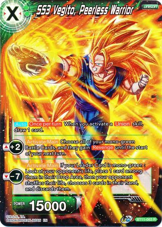 SS3 Vegito, Peerless Warrior (BT11-063) [Vermilion Bloodline 2nd Edition] | Black Swamp Games