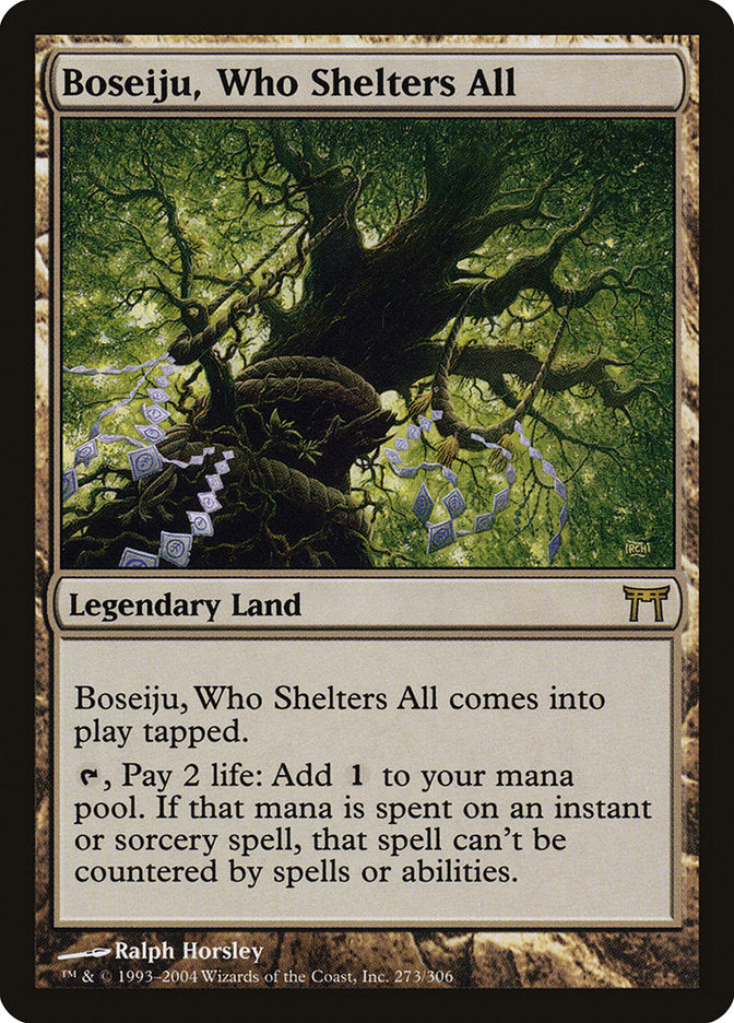 Boseiju, Who Shelters All [Champions of Kamigawa] | Black Swamp Games