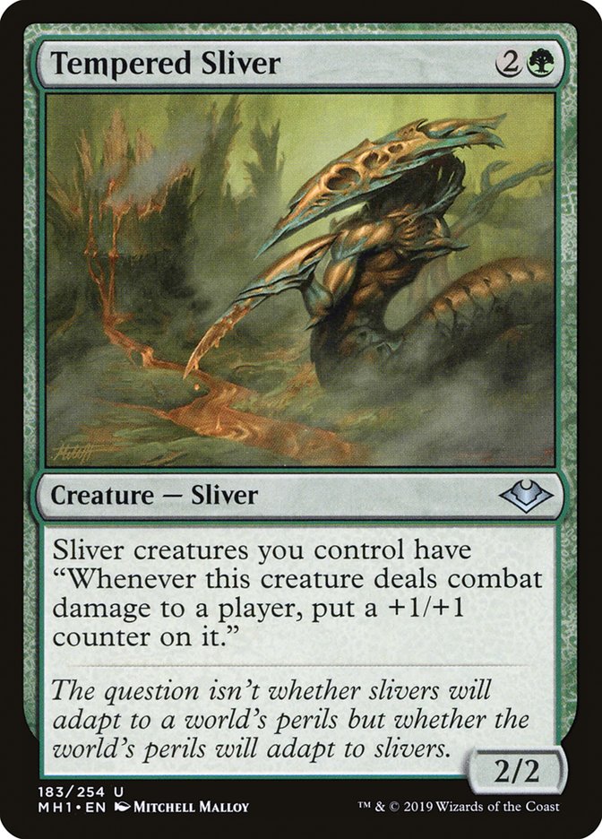 Tempered Sliver [Modern Horizons] | Black Swamp Games