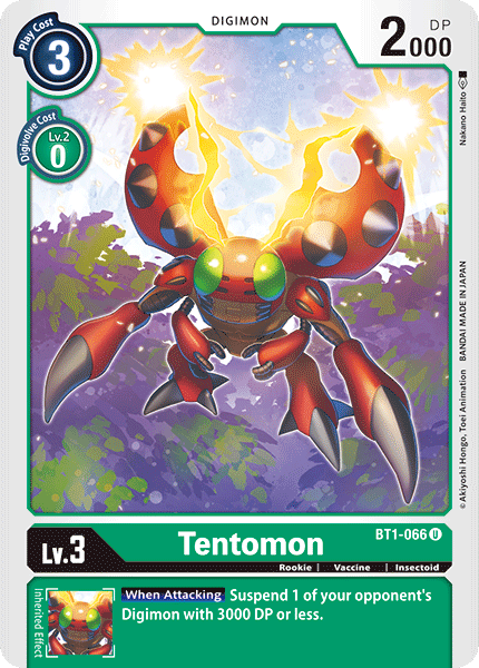 Tentomon [BT1-066] [Release Special Booster Ver.1.0] | Black Swamp Games