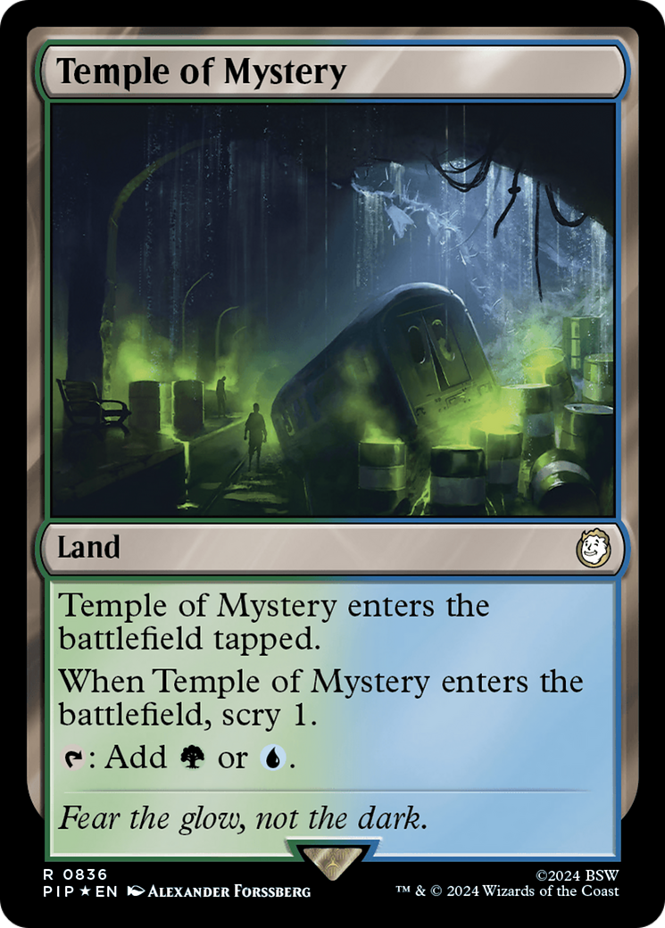 Temple of Mystery (Surge Foil) [Fallout] | Black Swamp Games