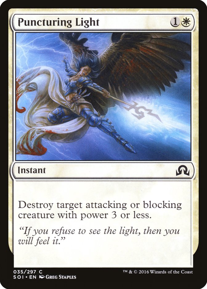Puncturing Light [Shadows over Innistrad] | Black Swamp Games