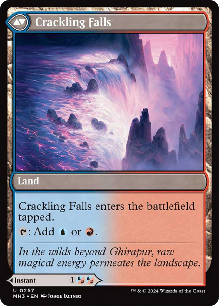 Rush of Inspiration // Crackling Falls [Modern Horizons 3] | Black Swamp Games