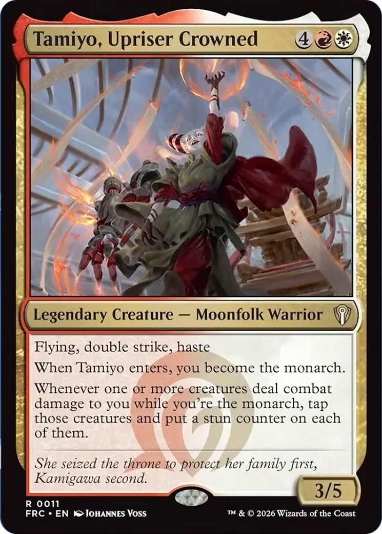 Tamiyo, Upriser Crowned [Reality Fracture Commander] | Black Swamp Games