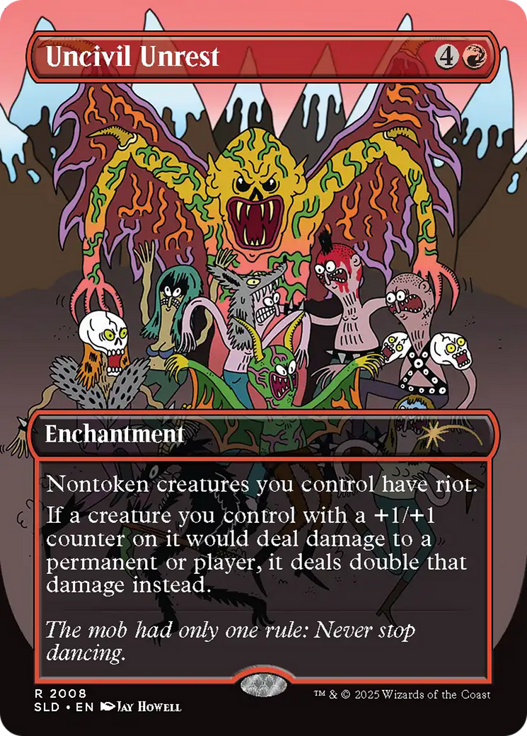Uncivil Unrest (Rainbow Foil) [Secret Lair Drop Series] | Black Swamp Games