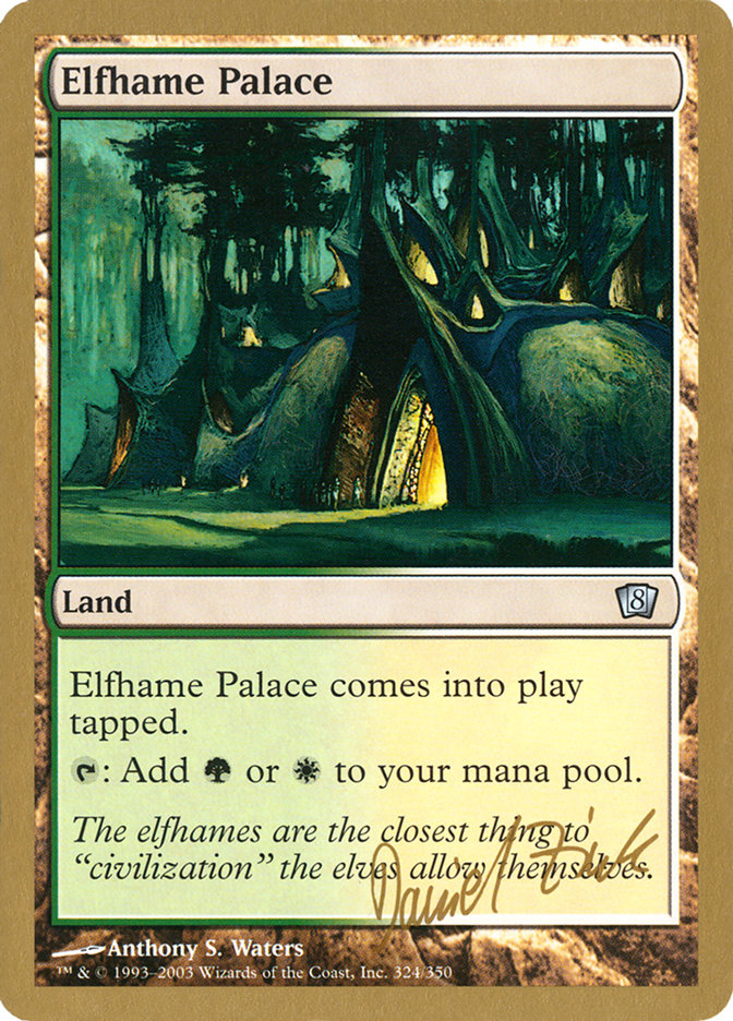 Elfhame Palace (Daniel Zink) [World Championship Decks 2003] | Black Swamp Games