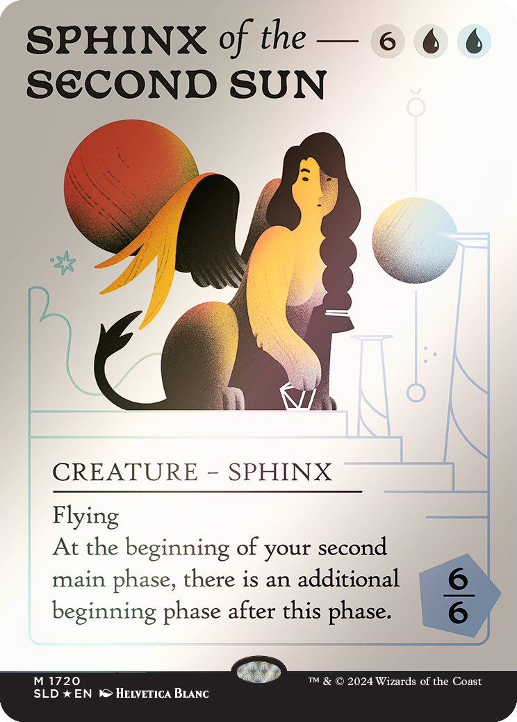 Sphinx of the Second Sun (Rainbow Foil) [Secret Lair Drop Series] | Black Swamp Games