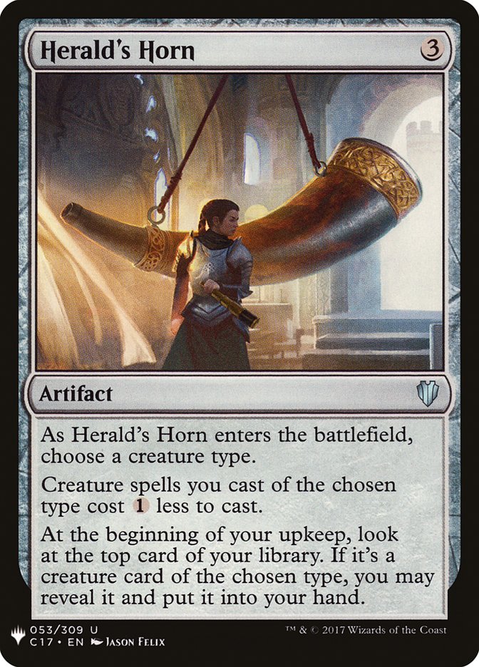 Herald's Horn [Mystery Booster] | Black Swamp Games