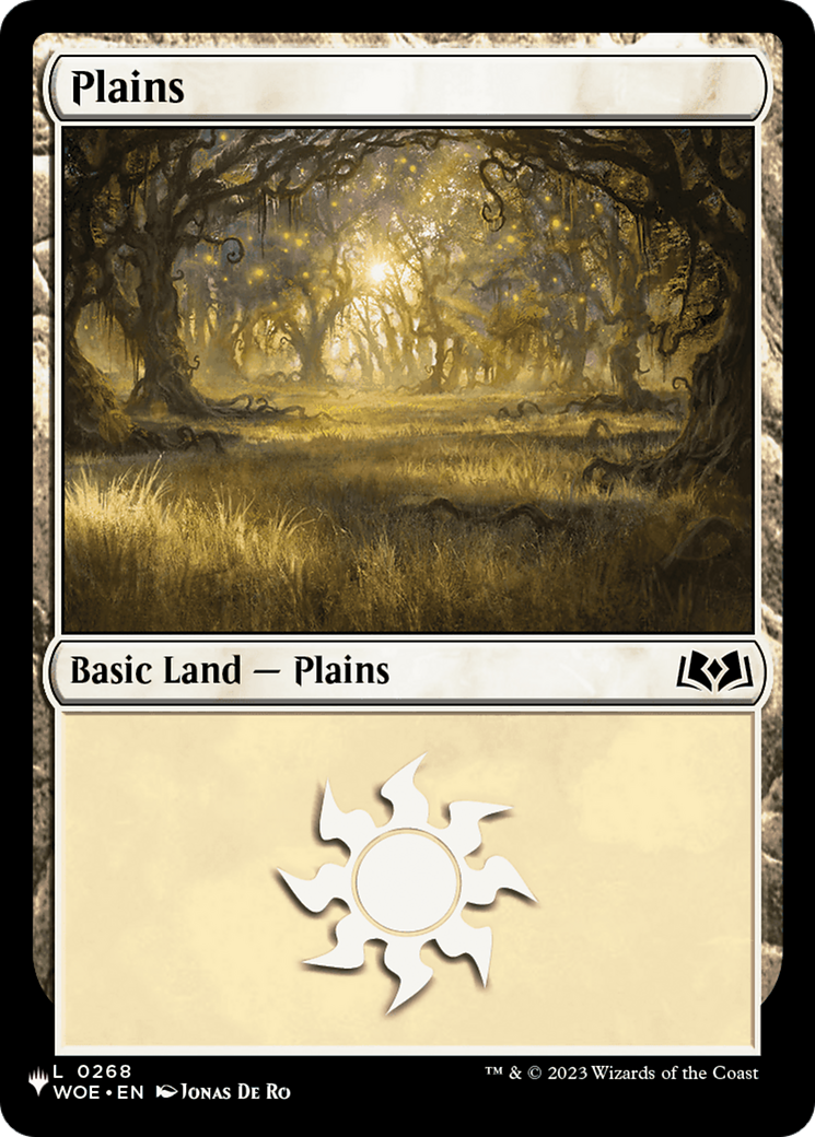 Plains (0268) (WOE) [The List] | Black Swamp Games