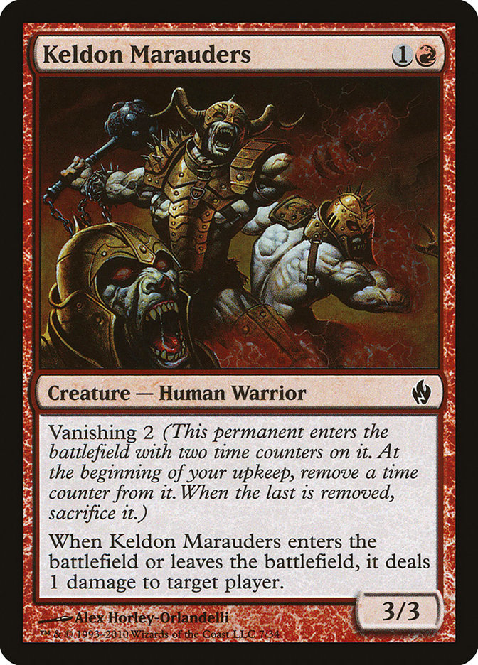 Keldon Marauders [Premium Deck Series: Fire and Lightning] | Black Swamp Games