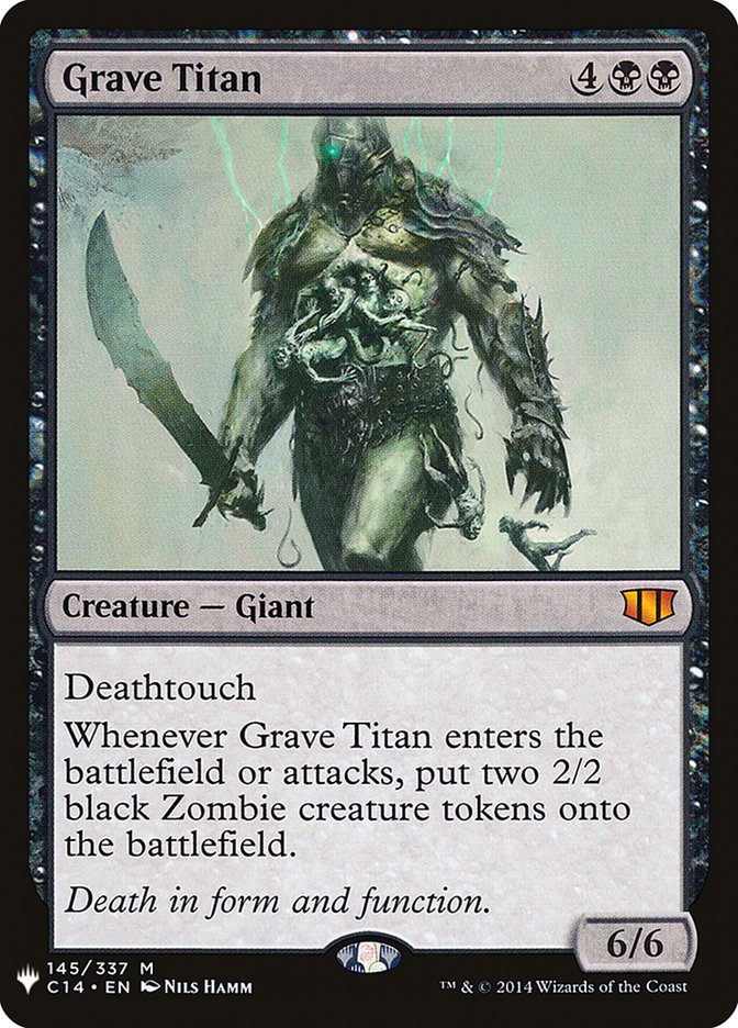 Grave Titan [Mystery Booster] | Black Swamp Games